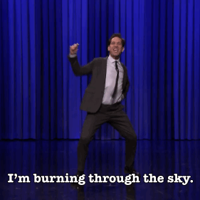 fallontonight:  Today marks the day “Don’t Stop Me Now” was released in 1979! Here is Paul Rudd paying tribute! 