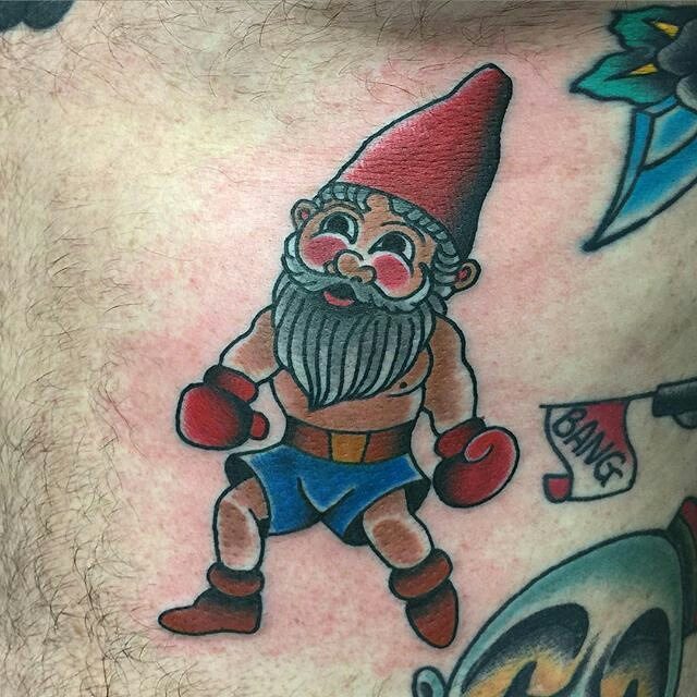 Large Garden Gnome Temporary Tattoo TO00026584  Amazonca Beauty   Personal Care
