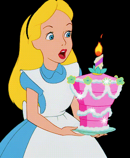 vintagegal:“Today is my unbirthday too.”Alice in Wonderland (1951)