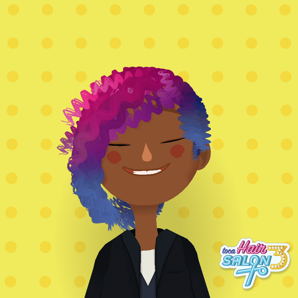 duckadoodle3: Toca Hair Salon: Pride Flag edition pt. 1! Me and @fritternx worked