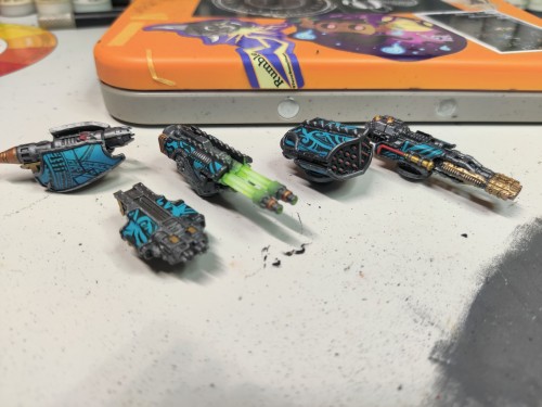 A Weekend Of Weapon Painting And Tiny Freehand!