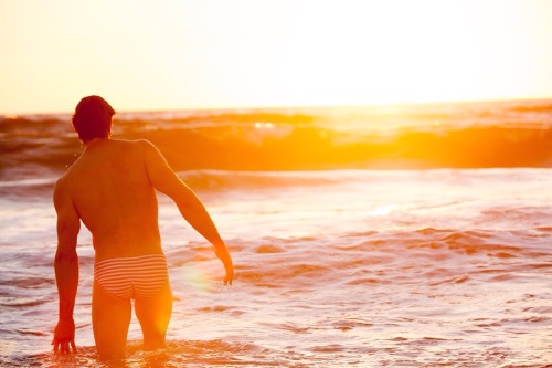 Summer vibes Model: Colby Keller Wadley PhotographyMr. Turk Swimwear