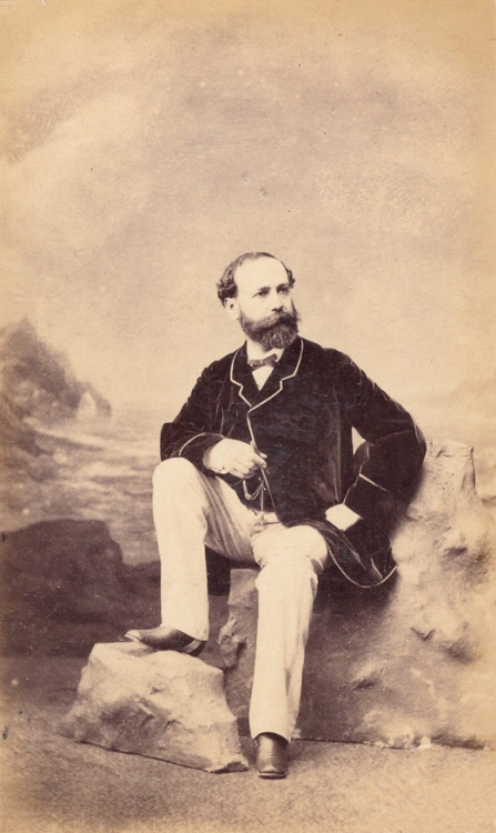  Portrait photograph of Jacinto Fernandes Gil, 1st Viscount of Porto Formoso (1823–1892) — Alexandre