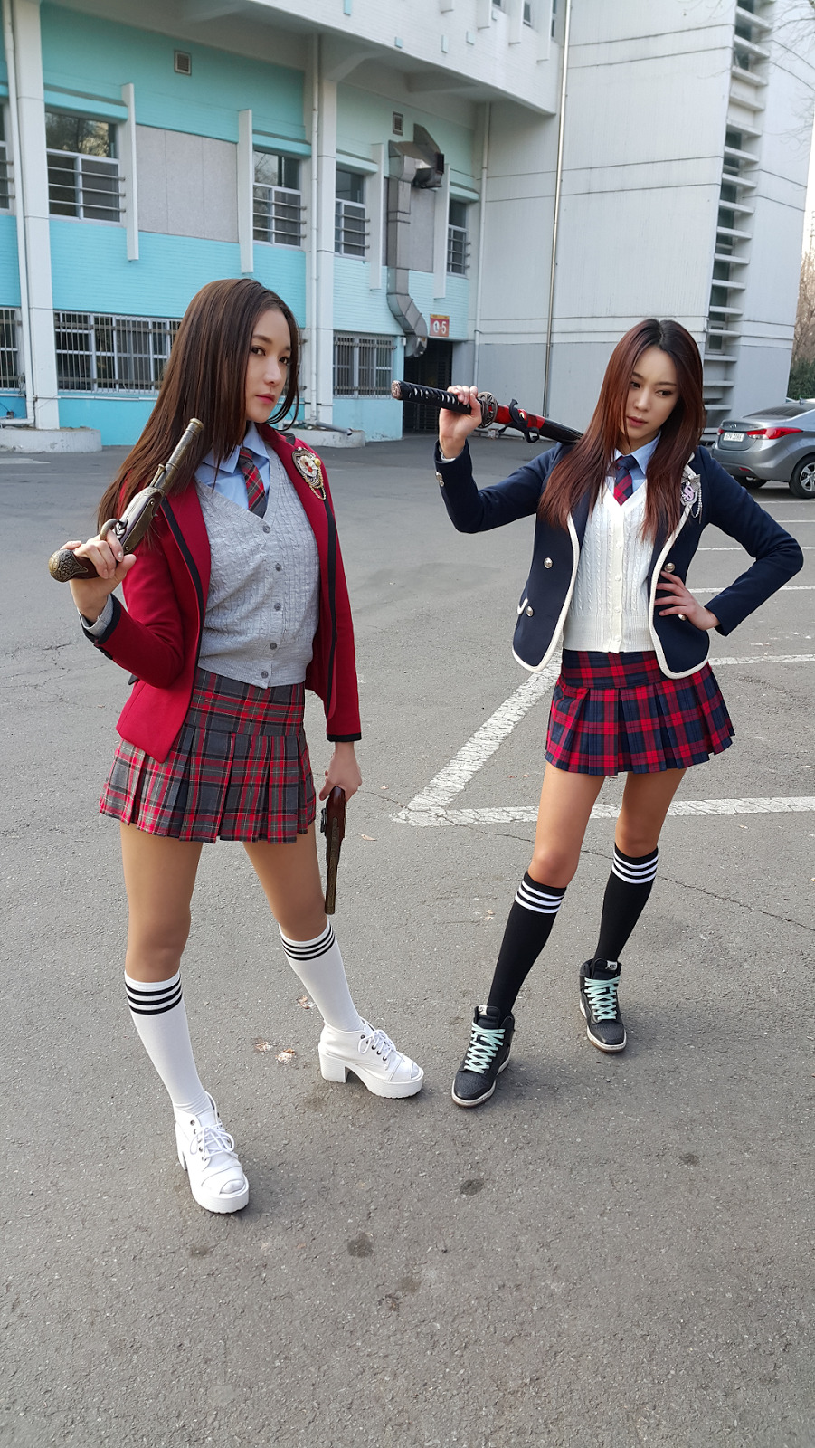 Moon Ga Kyung &amp; Ju Da Ha. ♥  Don&rsquo;t mess with these pretty missies.