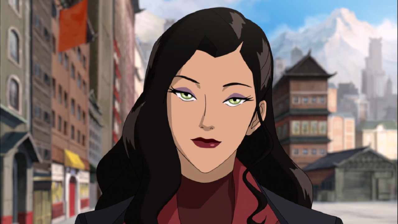 owldee:  swan2swan:  Korra and Asami before and after the Mako drama.   #it’s