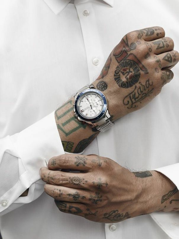 #tattooed men in suits on Tumblr