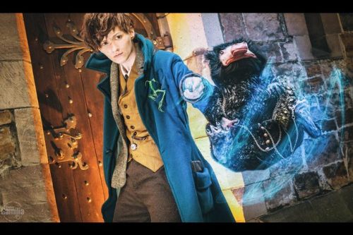 Gamilia @ FB took some photos during Connichi! &lt;3 Newt Scamander - Fantastic BeastsI&rsq