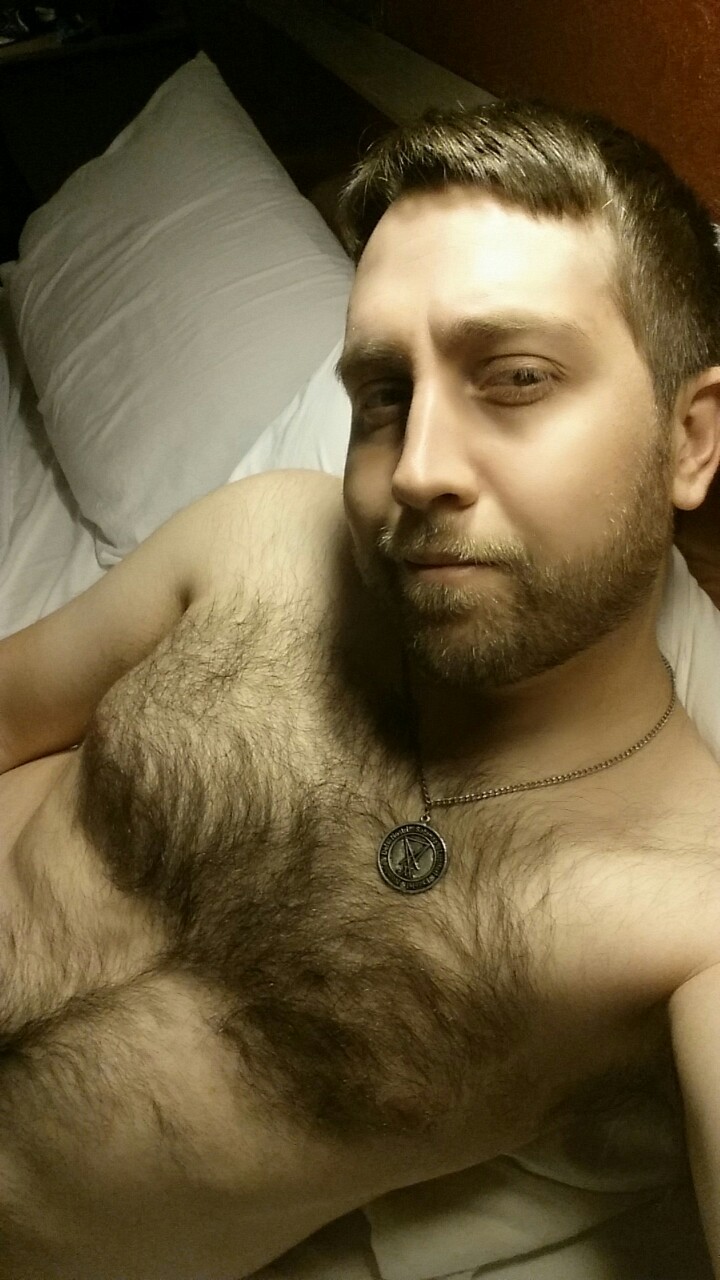 rustyhusky82:Naked in my hotel room. Getting in as much no pants time as possible