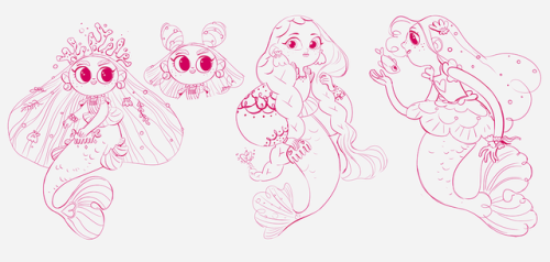 lil mermaid I did for work