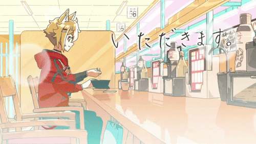 Kokomi And Gorou From The Genshin Impact X Sushiro Collab Animations Art By かりや (@KRY_aia On Twitter)