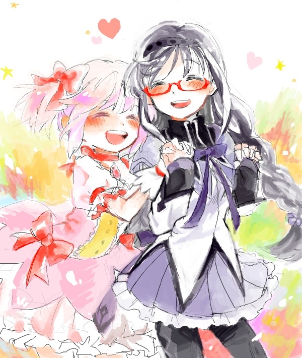 girlsbydaylight:  まどほむちょっとまとめ by のび on pixiv 