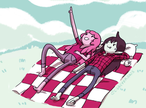 careydraws:  happy penultimate issue of marceline gone adrift day! 🚀☀️💖I love how every issue turns out but 5 & 6 are my absolute, absolute favorites. Mer’s written a fantastic miniseries, and it’s been so much fun to do the artwork–