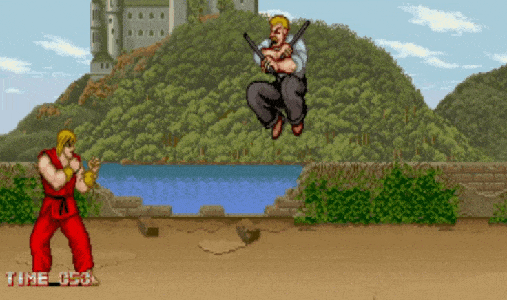 Street Fighter 1987 21 Ken Gameplay Vs Adon Street Fighter 1987