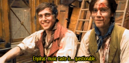 granthaire-deactivated20131230:LES MISUMENTARY: Enjolras’ friends give their judgement on some of th