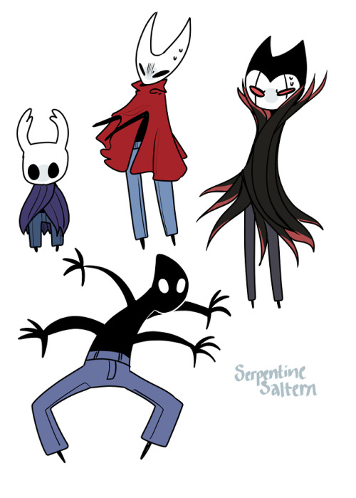 HollowKnight where everything is the same except everyone is wearing jeansImSoSorry