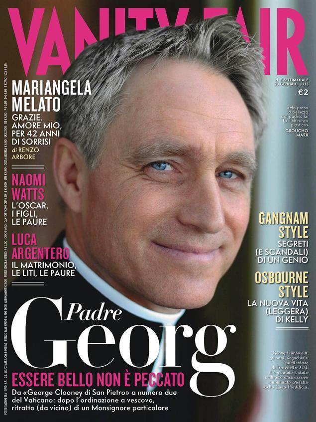 daddies4me:  Georg Ganswein, German Archbishop aka, the Vatican’s George Clooney!