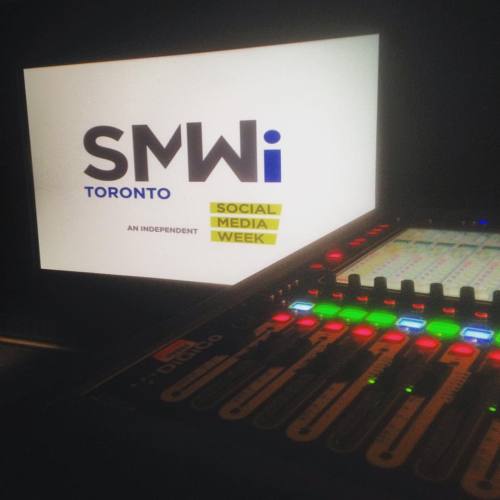 <p>Always an interesting event at TIFF. #smwi #socialmediaweek #toronto #soundgirl #digico #sd11  (at TIFF Bell Lightbox)</p>