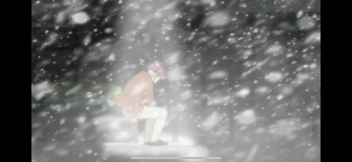 ITS EVEN FUNNIER THE FAVT THAT THEY ADDED THE WHOLE SNOW THING