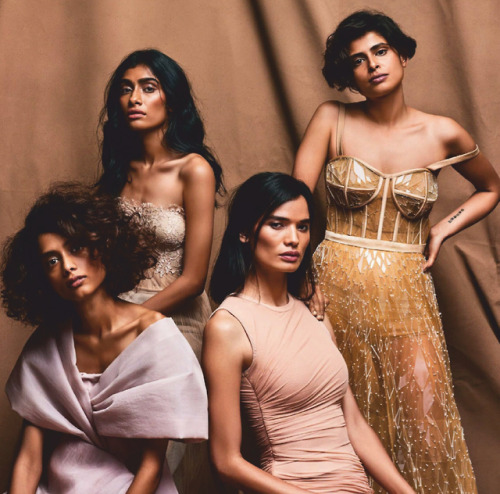 distantvoices:‘Fifty Shades of Nude&quot;  By Bikramjit Bose For Vogue India May 2019