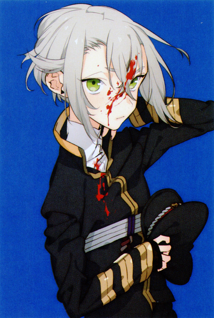 tumtumtumimacatlover:  Samonji post More scans from Touken Ranbu Giga ;w; Hotarumaru