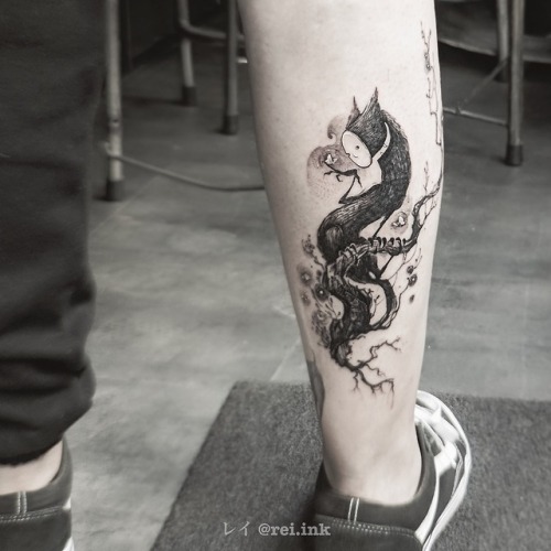 Hungry drakotik for S. Merci!  Swipe for the details  Done @yosoparis ~ IG @rei.ink Facebook faceboo