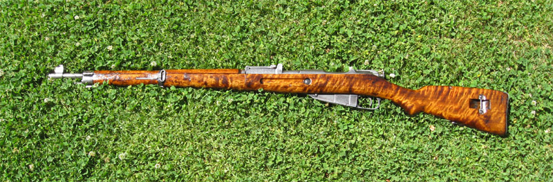 gunrunnerhell:  Tiger Flame Mosin Nagants with what are all supposedly some sort