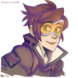 ikimaru:  Tracer for the latest patreon fanart