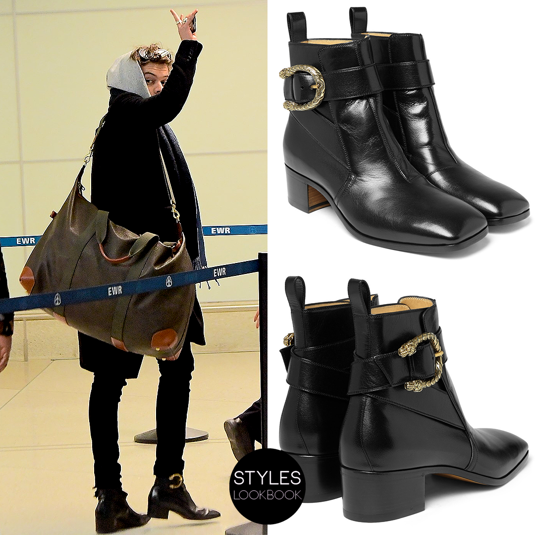 harry styles gucci boots