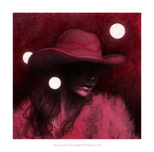 christinegriffinart:
“A second @monthofloveart entry? NO. WAY.
WAY.
“Euturpe in Pink”
4″ x 4″
watercolor, graphite and carbon with digital beefing-up, on paper
prompt: song
Photoref from unsplash.com
”