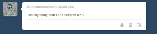 isle-of-forgotten-dreams:  Wub wubs~  <3 Sera ish just too cute, omg. :3