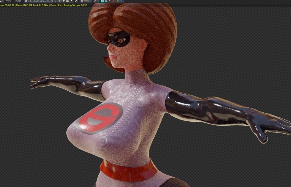 endlessillusionx: WIP preview  I didn’t Match Her face style to the original 