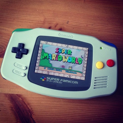 Super Famicom GBA by Rose Colored Gaming http://rosecoloredgaming.com/