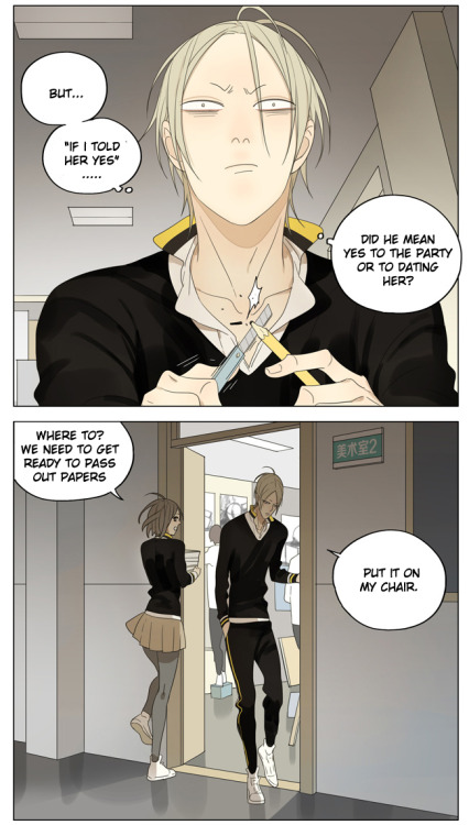 Old Xian update of [19 Days], translated by Yaoi-BLCD. IF YOU USE OUR TRANSLATIONS YOU MUST CREDIT BACK TO THE ORIGINAL AUTHOR!!!!!! (OLD XIAN). DO NOT USE FOR ANY PRINT/ PUBLICATIONS/ FOR PROFIT REASONS WITHOUT PERMISSION FROM THE AUTHOR!!!!!!!!!!!Previo