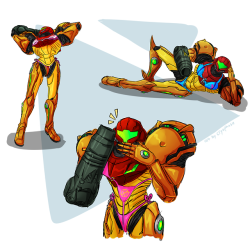 largepiratebooty: Finally selling out and drawing some hot bikini Samus