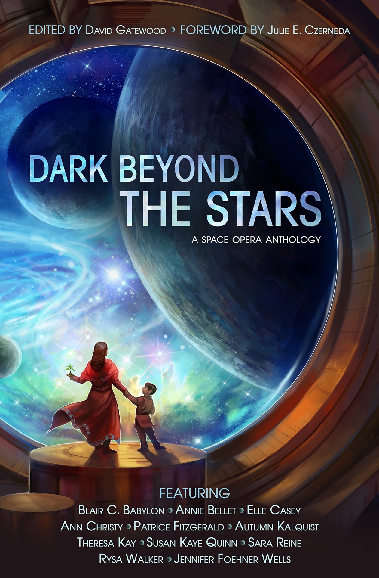 Finished #reading: Dark Beyond the Stars, ed. David Gatewood.
A collection of science fiction short stories by female writers. As you’d expect from a multiple-author anthology, the standard varies, but most of the stories were reasonably interesting...