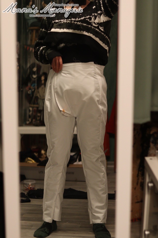 Project Ch 249 Outfit - Pants (V )
Luckily I had enough fabric left to try again (I had bought it for something else but 