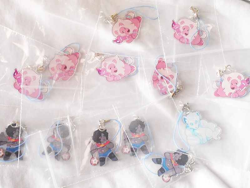 Hey guys! These are the very last stock of charms I have left, 7 Lions, 5 Smokeys,