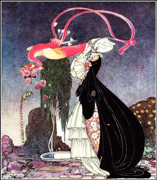 4shotsofvodka: Kay Rasmus Nielsen - In powder and crinoline 1912