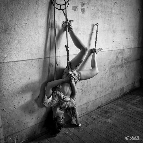 Elisabeth in wall Model : www.instagram.com/elisabethand_shibari/R&amp;P Skapal Photogra