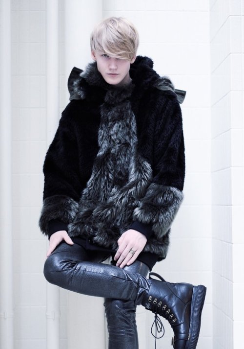 Gremlins faux fur coat by the Harajuku fashion brand Milkboy.