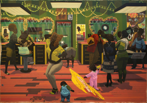 School of Beauty, School of Culture, Kerry James Marshall, 2012Acrylic on canvas108 x 158 in. (274.3