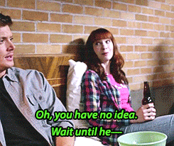   Game of Thrones night at the bunker.  SPN 9x04 “Slumber Party” 
