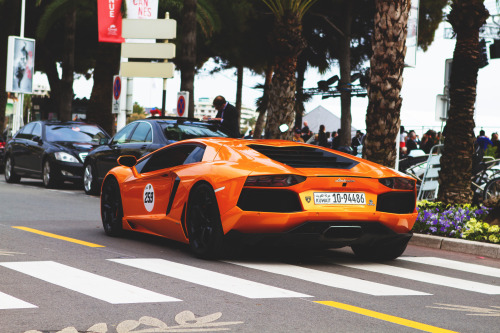 Lamborghini Aventador in Cannes