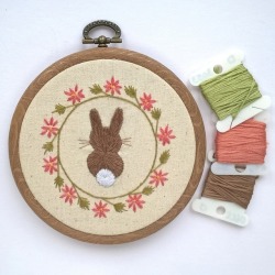 thethreadedneedle:I stitched the wreath on