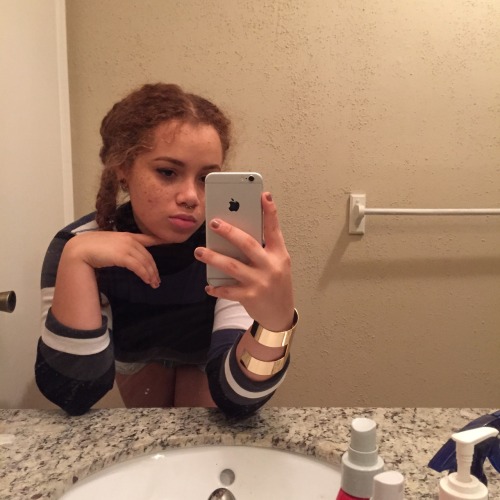 almost-athena:  Mass post of square selfies since i hardly take them.  Damn she beautiful