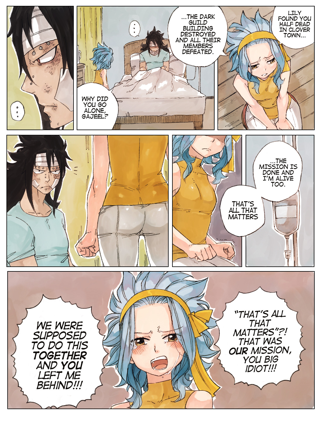 rboz:  prompt 7 - jealousyDrawing a conflicted Gajeel is addicting and I enjoyed