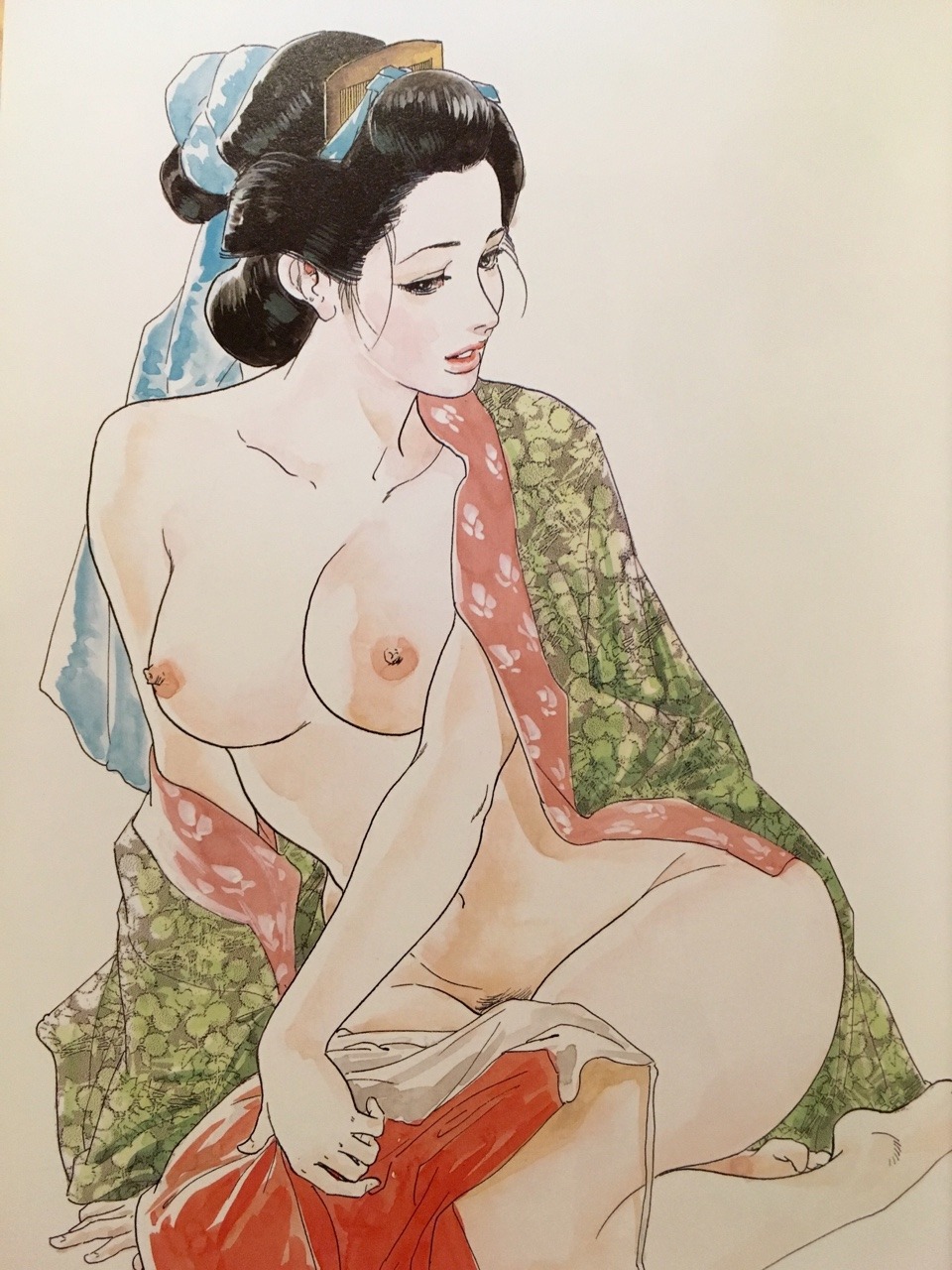 camtoonstm: mitsuo-midorikawa: ケン月影：艶 魅惑的な江戸熟女&amp;現代熟女