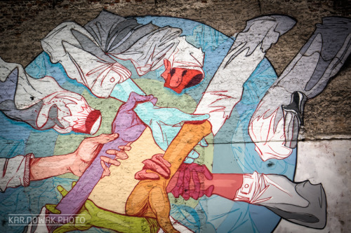TOLERANCJA, Kraków, Zabłocie, projekt: Sebastian BożekGrupa Mural o projekcie:„Grupa Mu