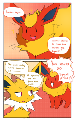 ask-flareon:[Jolteon, Flareon, and Vaporeon are available for questions!]X3