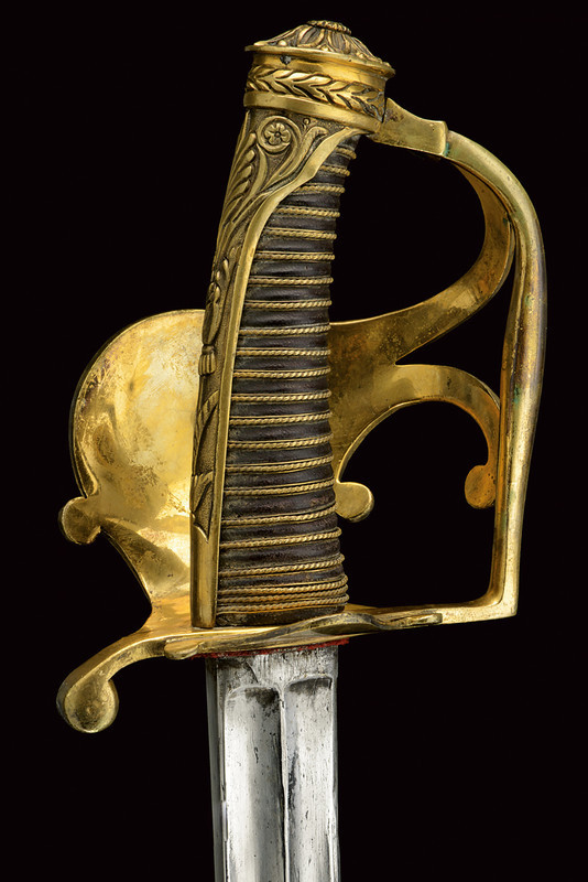 art-of-swords:  A ‘Gendarmes de la Maison du Roi’ Troopers Sword Dated: first